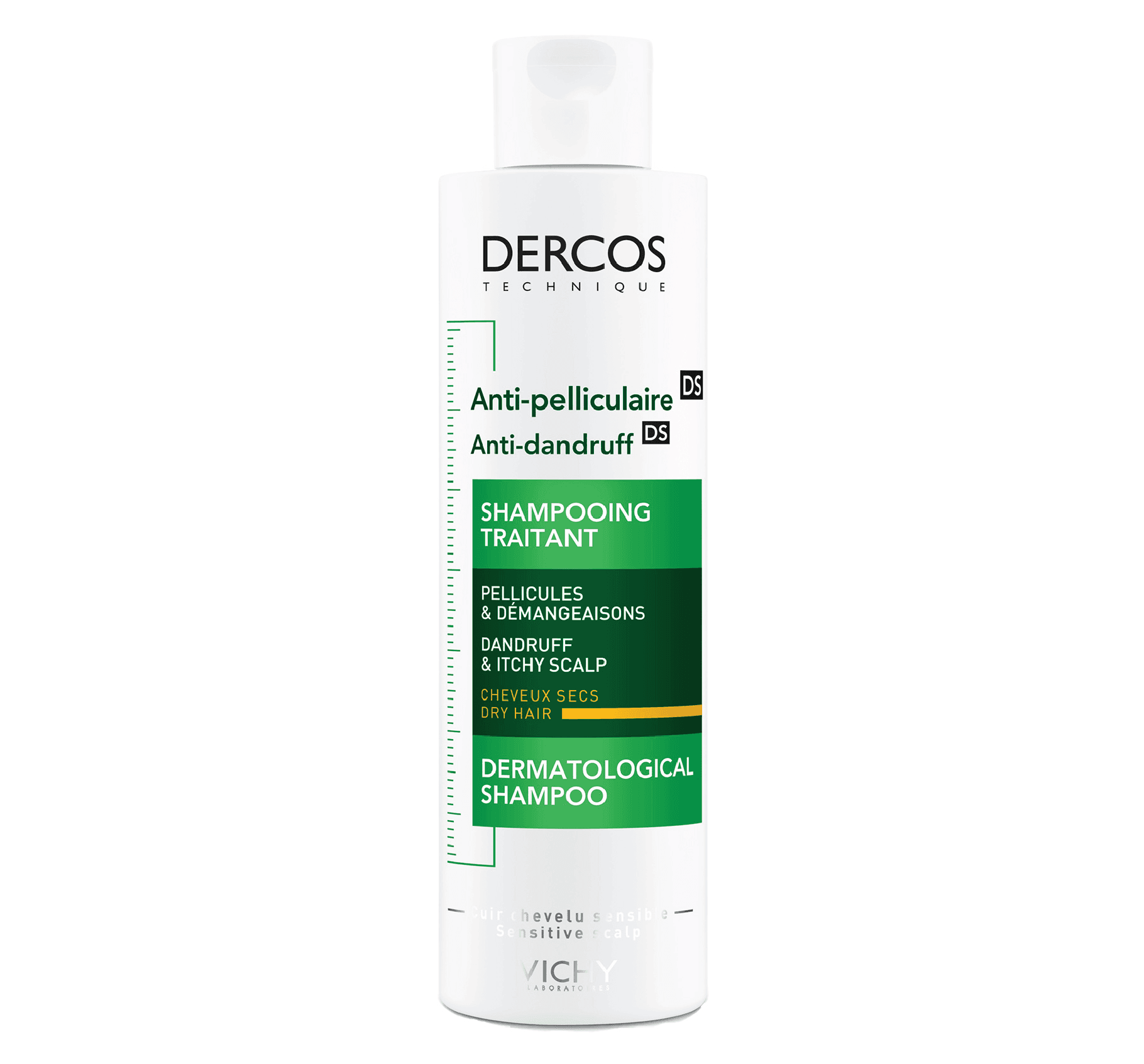 VICHY Dercos Anti Dandruff Ds Dry Hair Shampoo - 200ml Fm18622