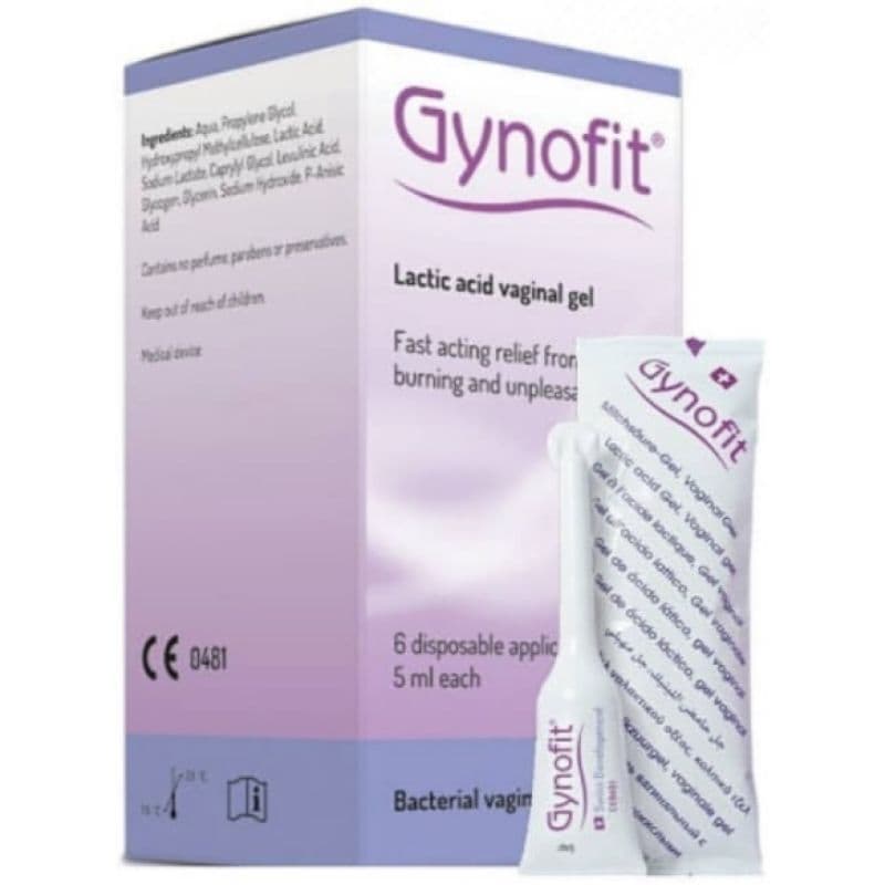 GYNOFIT Lactic Acid Vaginal Gel - 6X5ml 15327
