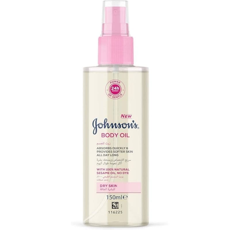 JOHNSON Body Oil Dry Skin Spray - 150ml JAR152