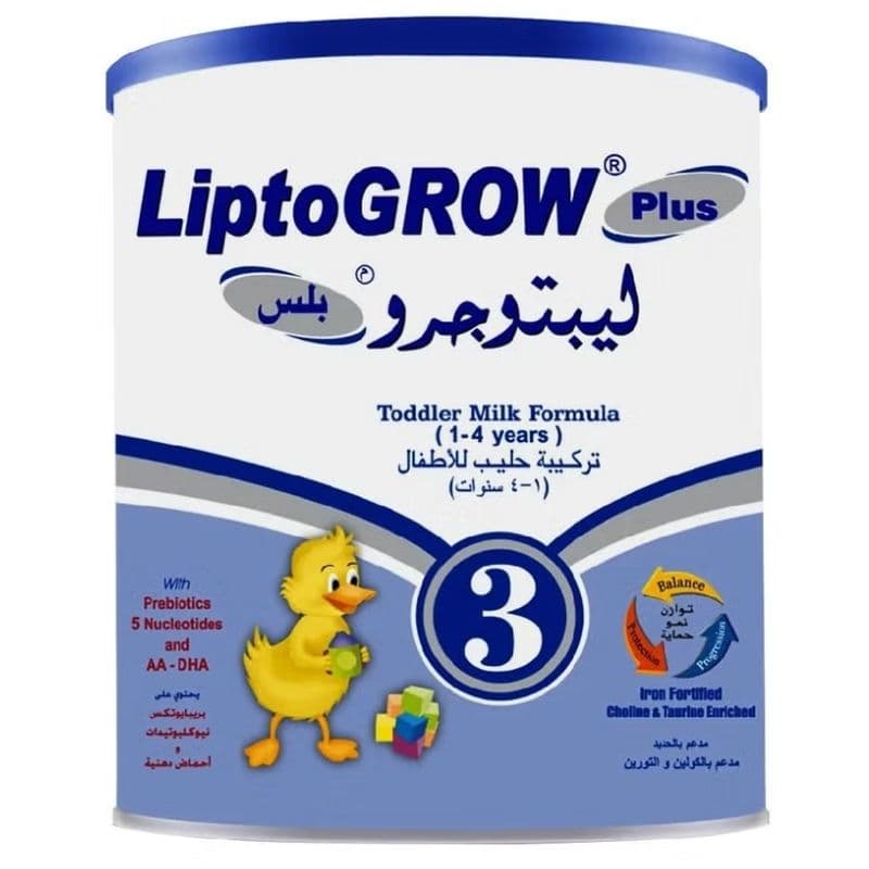 LIPTO Grow Plus Stage 3 - 400g Milk Formula Powder