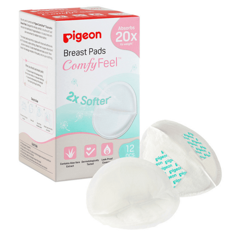 PIGEON Breast Pads Comfyfeel - 12 Pieces 16591 79257