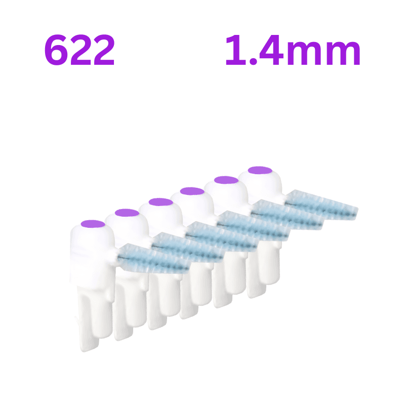 جم - فرشاة ما بين الأسنان كليك 1.4 مم - 6 قطع