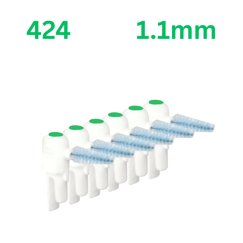 GUM - Interdental Proxabrush Click 1.1mm - 6 Refills 424