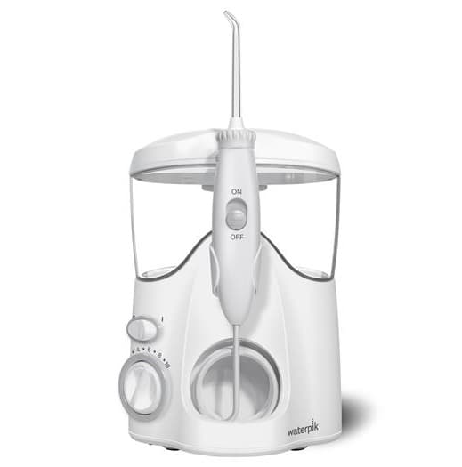 ووتربيك - جهاز تنظيف الاسنان المائي أبيض فائق WP-100EU