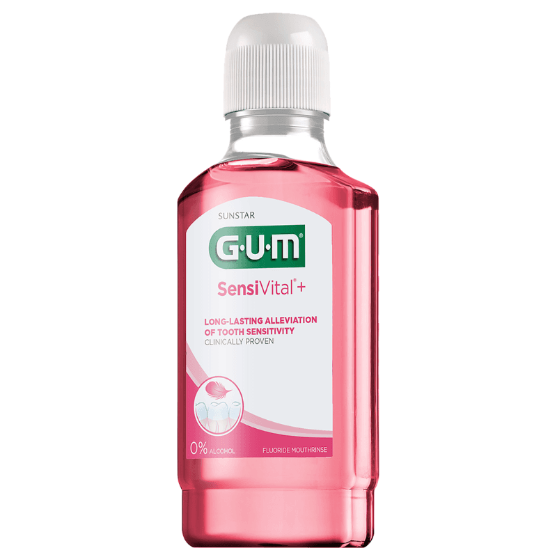 GUM - Mouthwash SensiVital Plus - 300ml 6081E