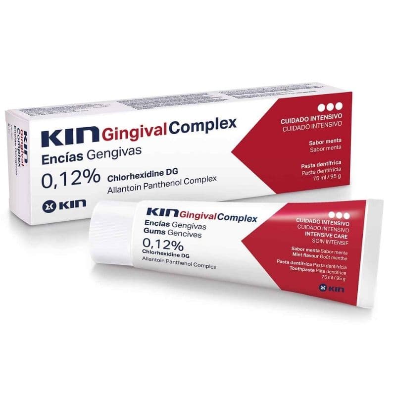 KIN Gingival Complex 0.12% Chlorhexidine Toothpaste -75ml KIN002