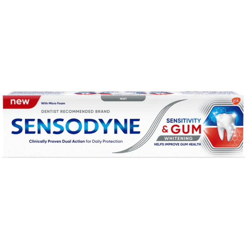 SENSODYNE Toothpaste Sensitivity & Gum Whitening - 75ml (U301)