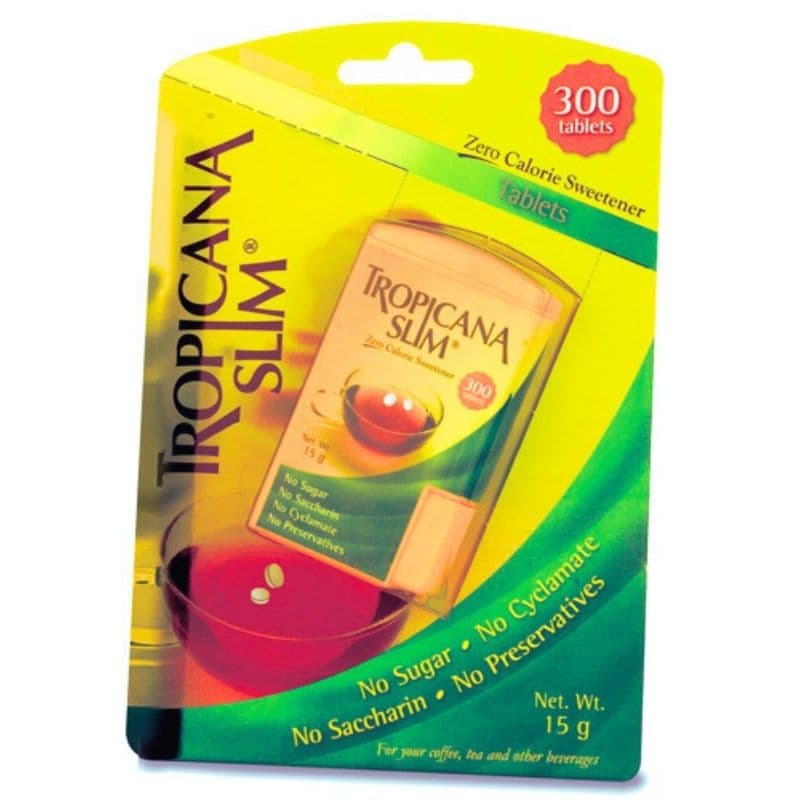 TROPICANA Slim Zero Calorie Sweetener - 300 Tablets