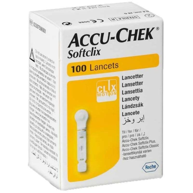 ACCU-CHEK Softclix - 100 Lancets