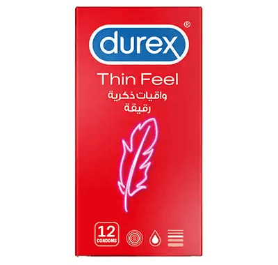 DUREX Feel Thin - 12 Condoms 500