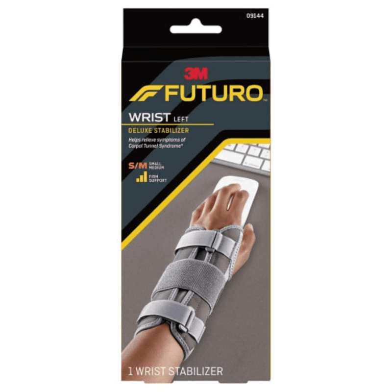 FUTURO Wrist Stabilizer Deluxe Left Hand - Small/Medium 09144