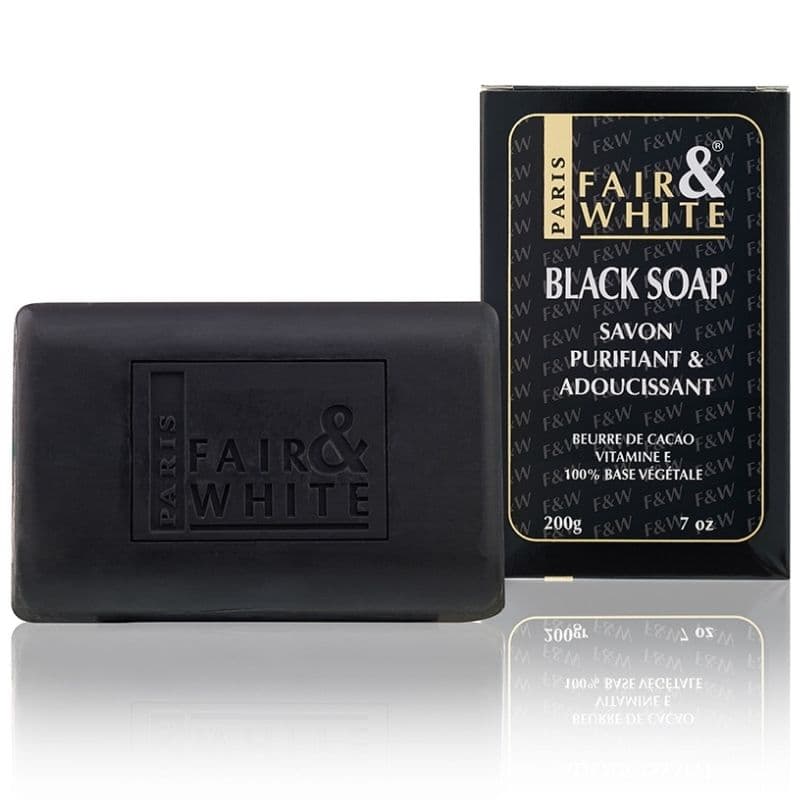 FAIR & WHITE Original Black Purifying Soap - 200g