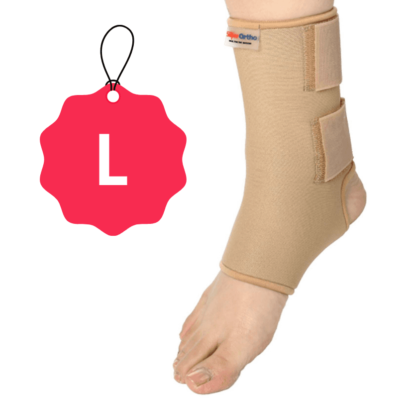 SUPER ORTHO - Ankle Support - Large D9-005