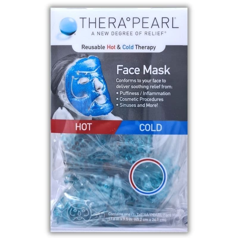 THERAPEARL Face Mask Flexible Hot/Cold Gel Beads 20041
