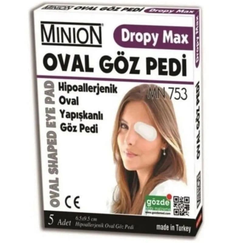 مينيون - لصقات عين بيضاوية للبالغين - 5 قطع MN753