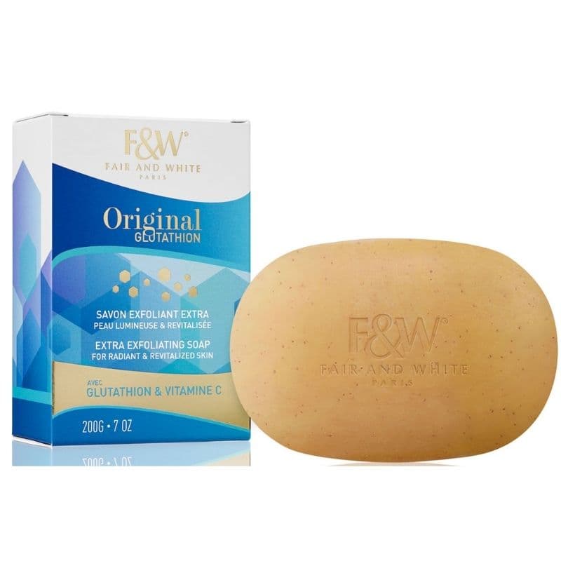 FAIR & WHITE Original Glutathion Extra Exfoliating Soap - 200g