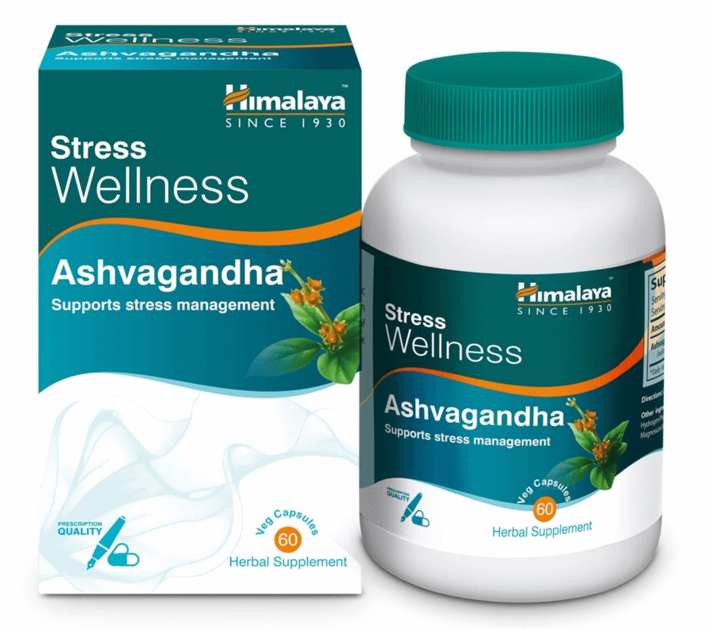 HIMALAYA Ashwagandha 250mg - 60 Capsules