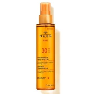 NUXE Sun Tanning Oil SPF30 Face & Body Spray - 150ml Vn058601