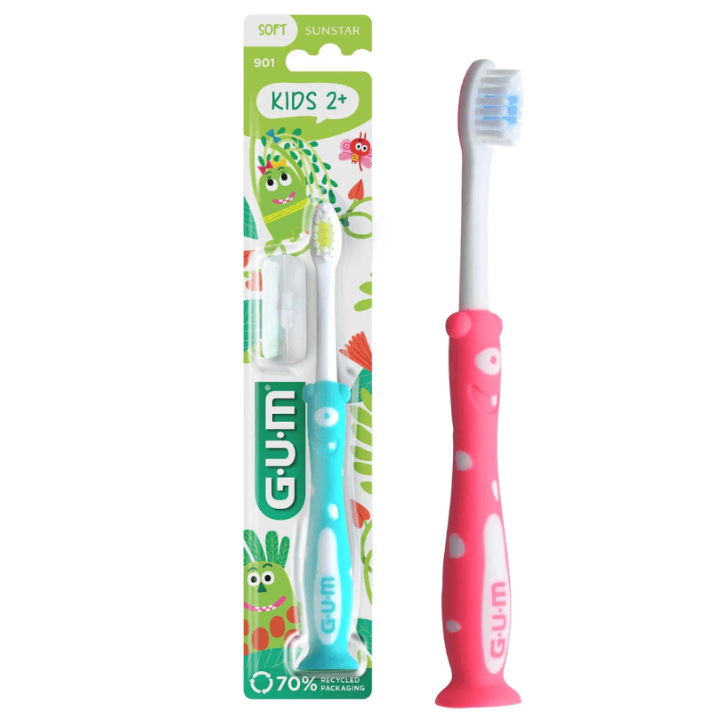 GUM - Kids Toothbrush 2 to 6 Years Soft 901