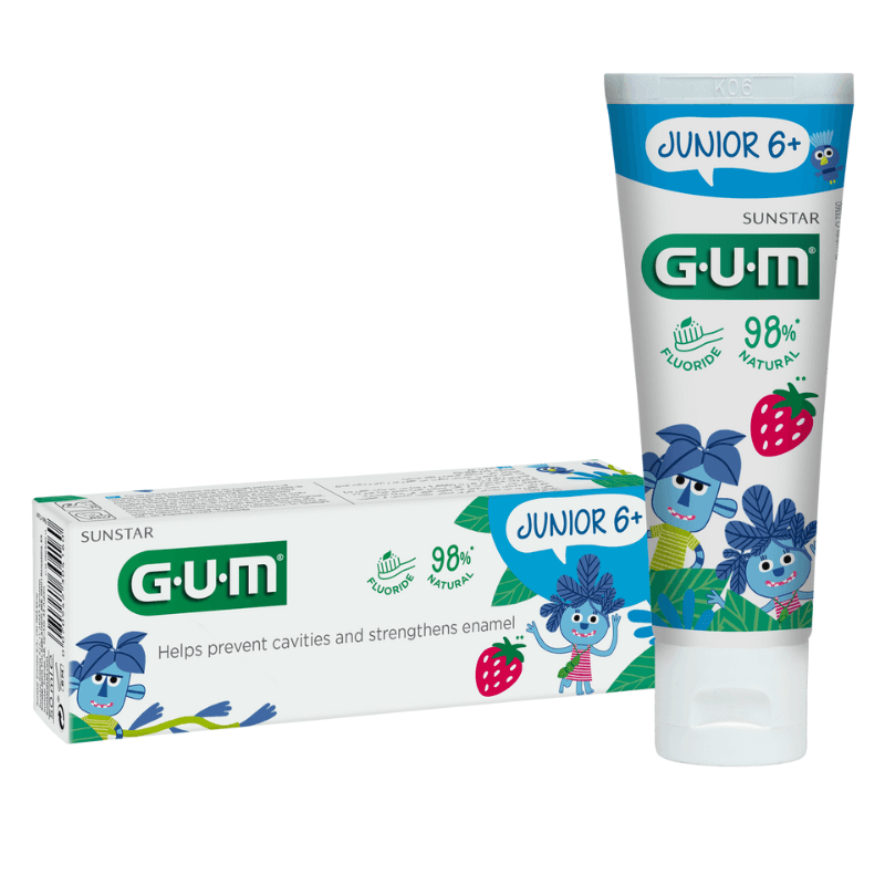 GUM - Junior Toothpaste From 6 Years - 50ml 3004