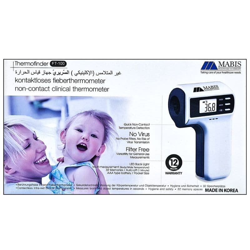 MABIS FT-100 Non-Contact Thermometer