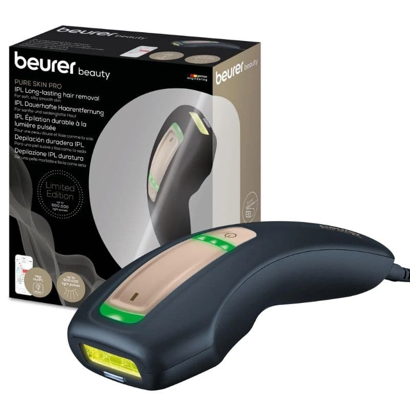 جهاز بيورر IPL 5500 بيور سكين برو لإزالة الشعر طويل الأمد