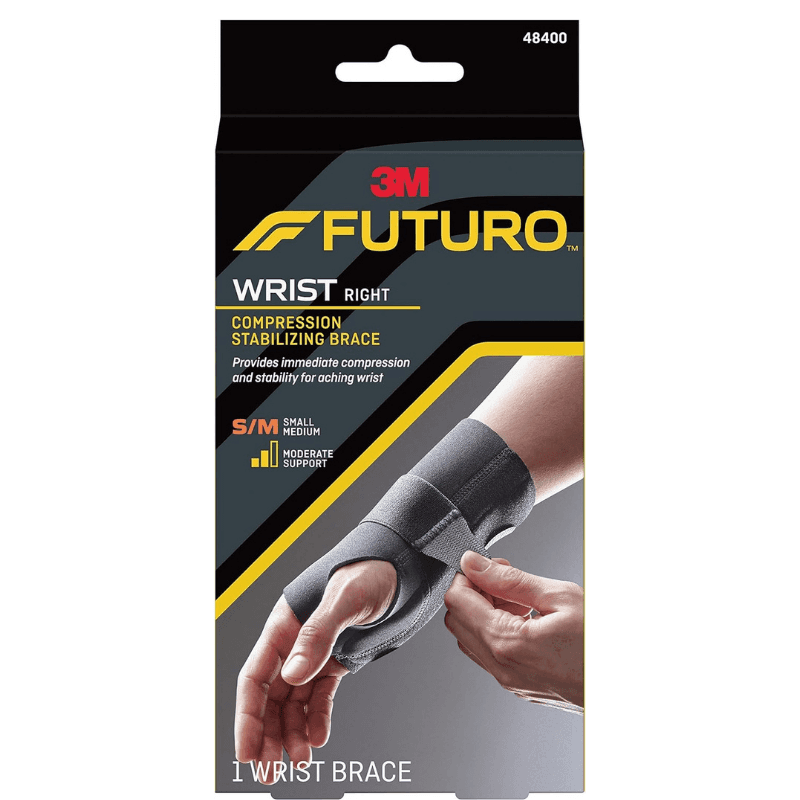 FUTURO Wrist Brace Compression Stabilizing Right Hand -Small/Medium 48400