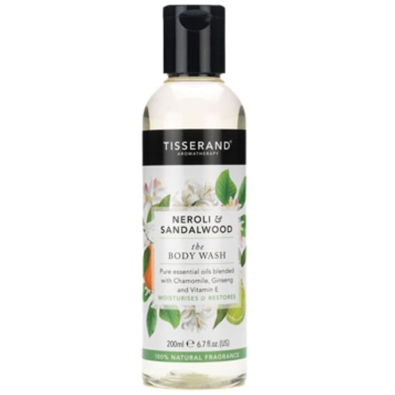 غسول الجسم تيسيراند برائحة زهر البرتقال وخشب الصندل - ٢٠٠ مل
