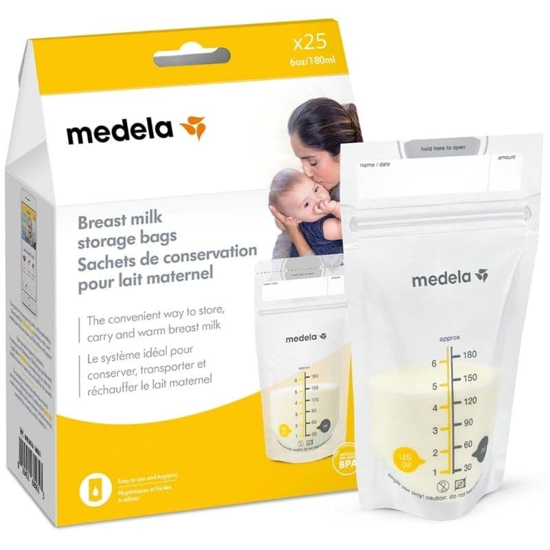 ميديلا - أكياس تخزين حليب الأم - 25 قطعة 17226