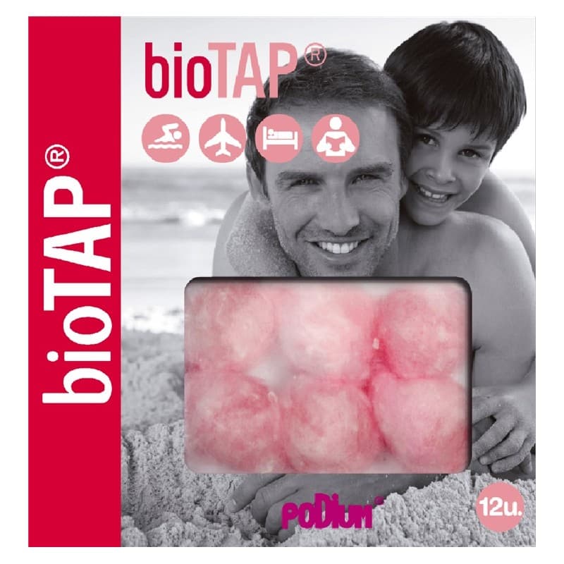 BIOTAP Earplugs Wax Cotton - 12 Pieces 63820037