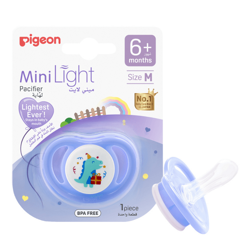 PIGEON Minilight 1 Pacifier Soother - Blue Medium 78460 79906