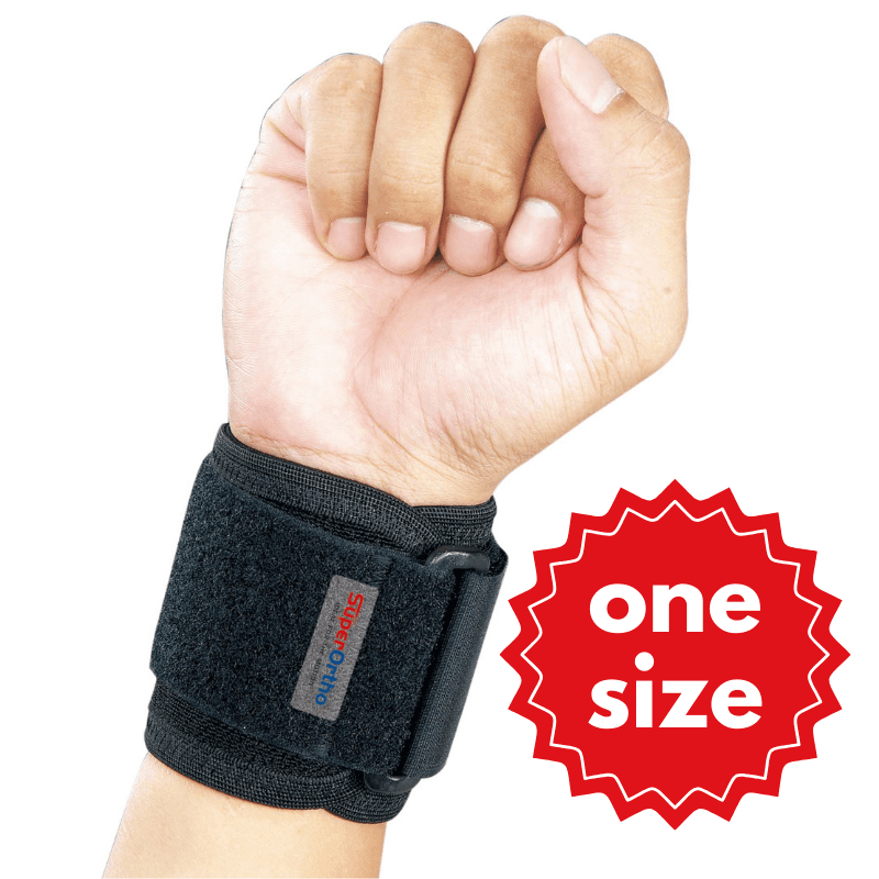 SUPER ORTHO - Wrist Black - One Size D4-002