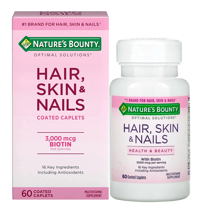 NATURES BOUNTY Hair Skin Nails - 60 Tablets