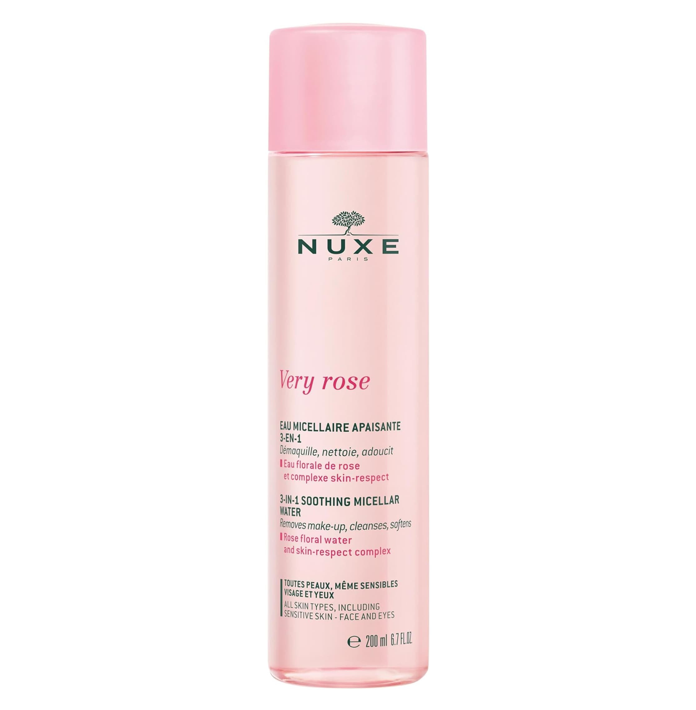 NUXE Very Rose Soothing Cleansing Micellar Water - 200ml Vn051301 67903