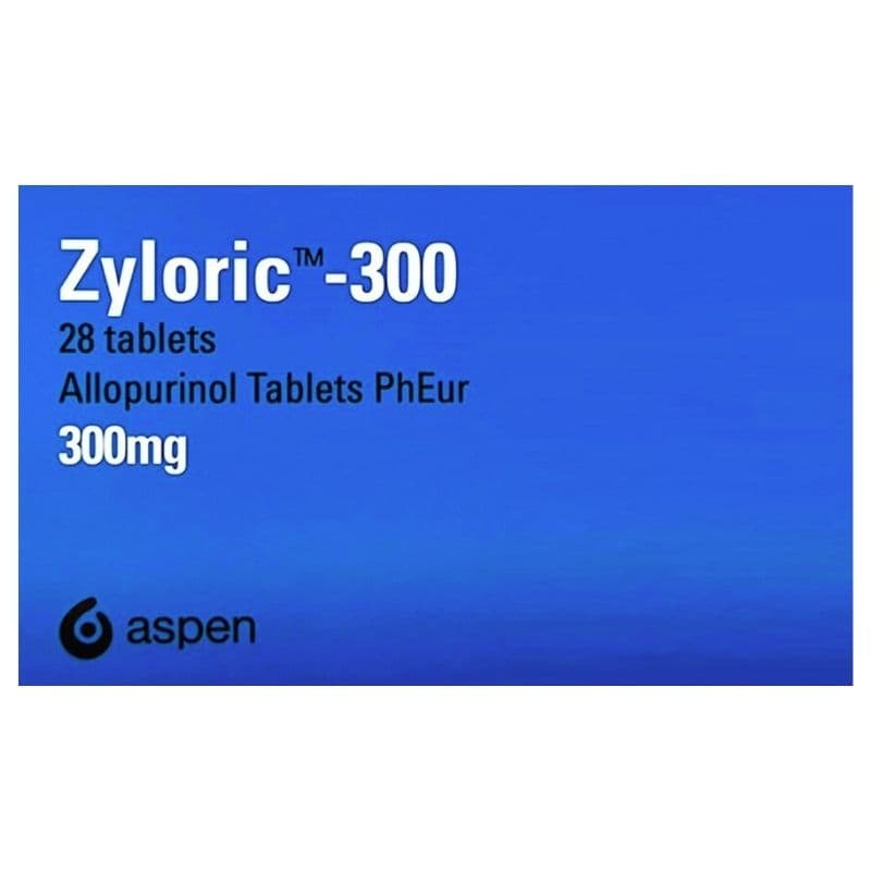 ZYLORIC 300mg Allopurinol - 28 Tablets