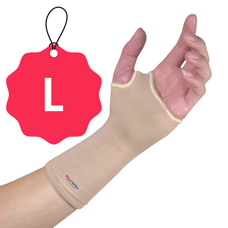 SUPER ORTHO - Wrist Elastic Palm - Large A4-032
