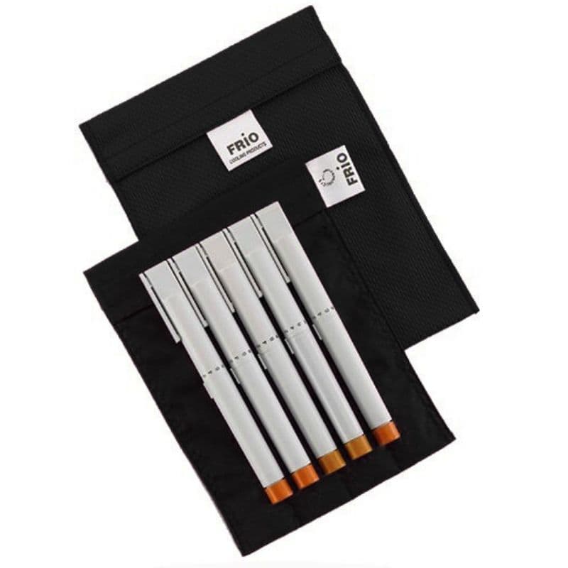 FRIO Large Wallet 5 Insulin Pens Cooling Case - Black 2020002