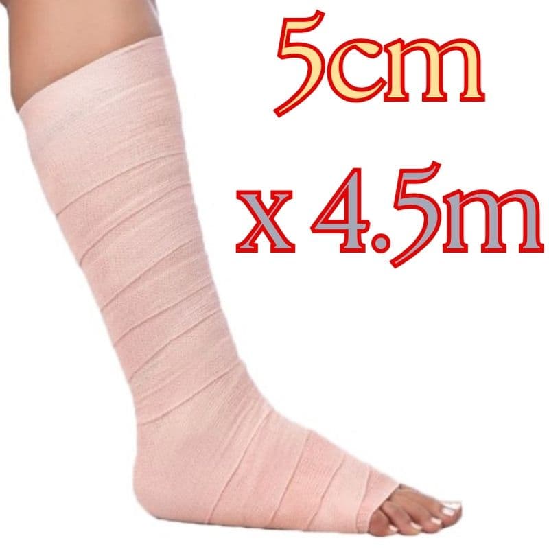 DYNA Crepe Bandage 5cmx4.5m 105034