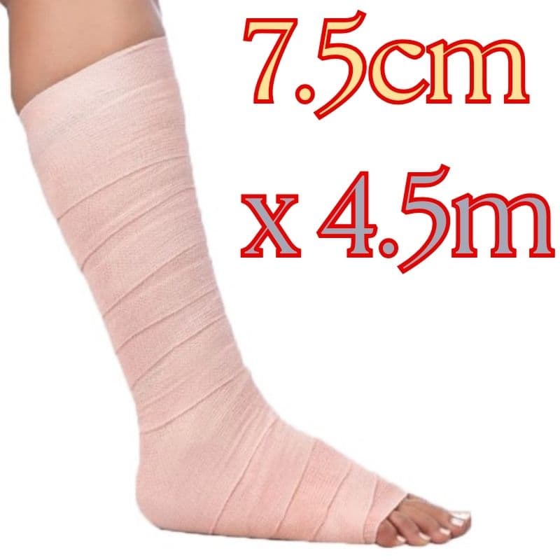 DYNA Crepe Bandage 7.5cmx4.5m 105035