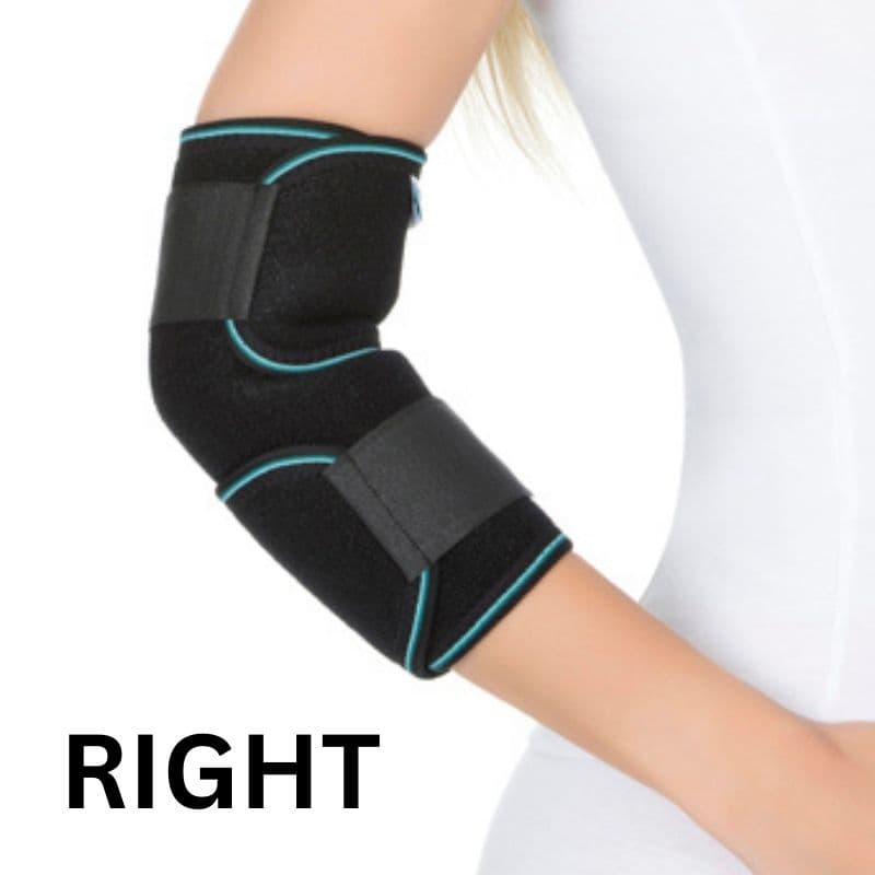 OMMED Elbow Support with Silicon Pad Standard Size - Right OM306