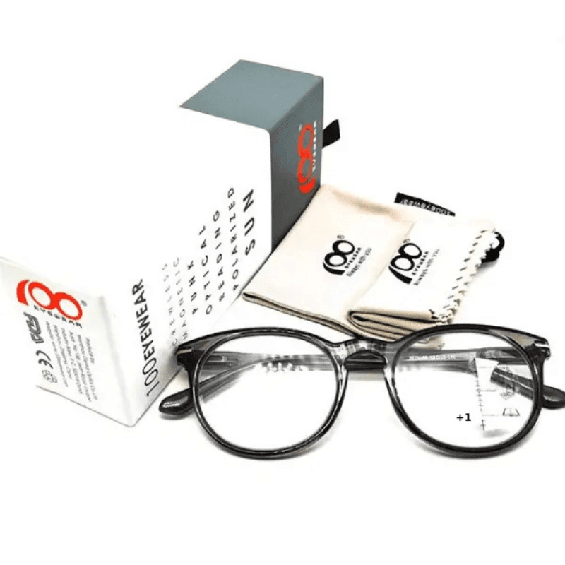 Reading Glasses 100 EYEWEAR Gray Anti Blue +1.00 -154114