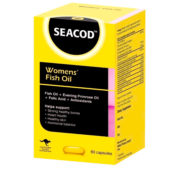 SEACOD Women Fish Oil - 60 Capsules