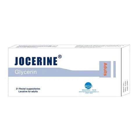JOCERINE Adult Glycerin - 21 Suppositories