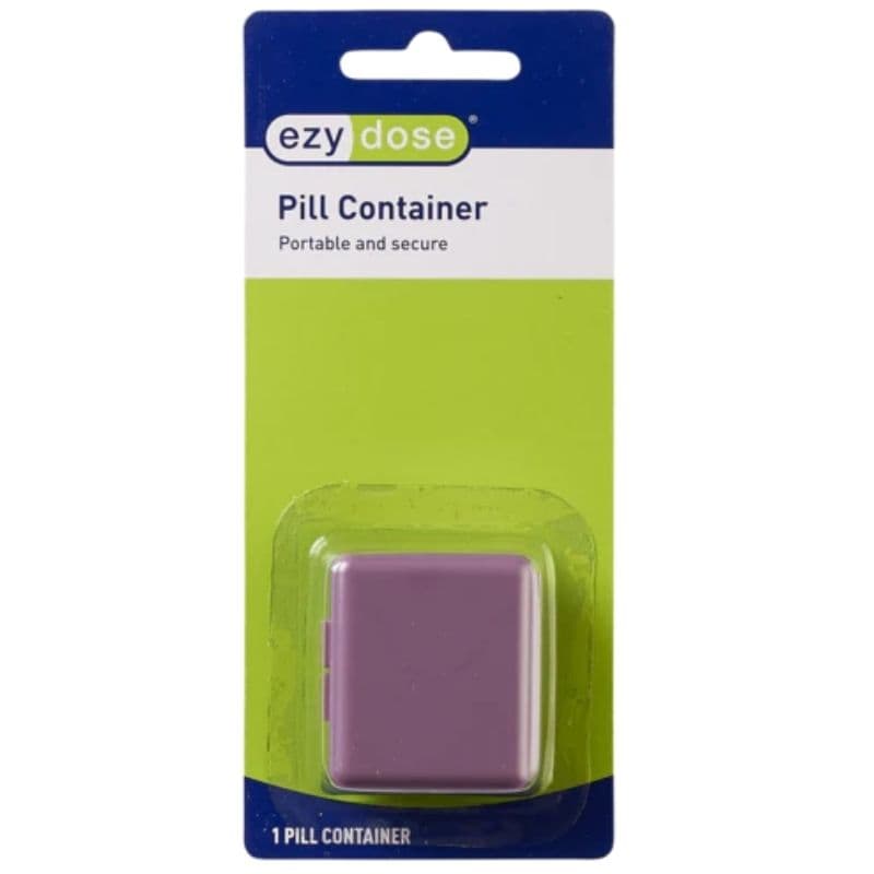 EZY DOSE - Pill Container Portable & Secure 67012