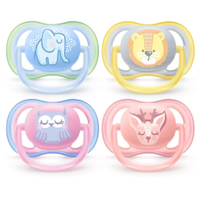 PHILIPS AVENT 2 Ultra Air Pacifier Soother 0-6m SCF085/05 2818/8013