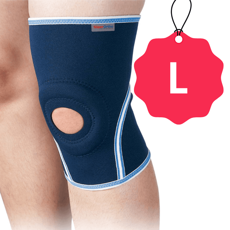SUPER ORTHO - Knee Support Open - Large C7-006