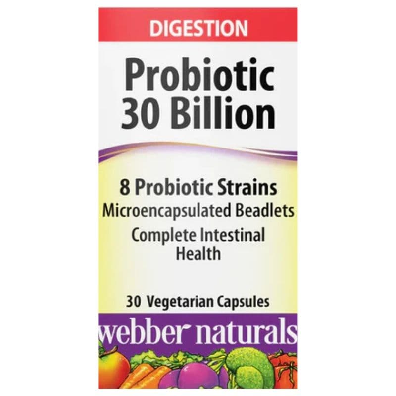 WEBBER Probiotic 30 Billion - 30 Capsules