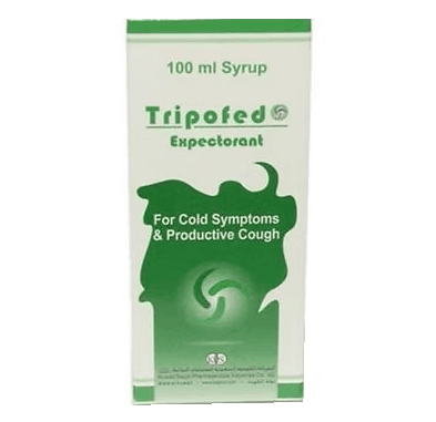 TRIPOFED Expectorant Triprolidine/Pseudoephedrine/Guaifenesin - 100ml Syrup