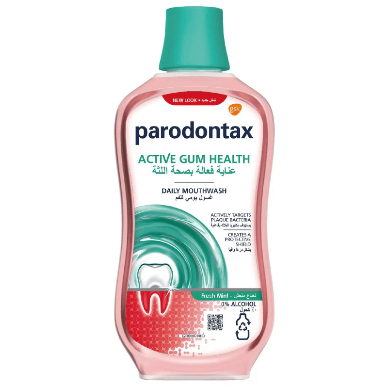 PARODONTAX Mouthwash Active Gum Fresh Mint - 500ml U344