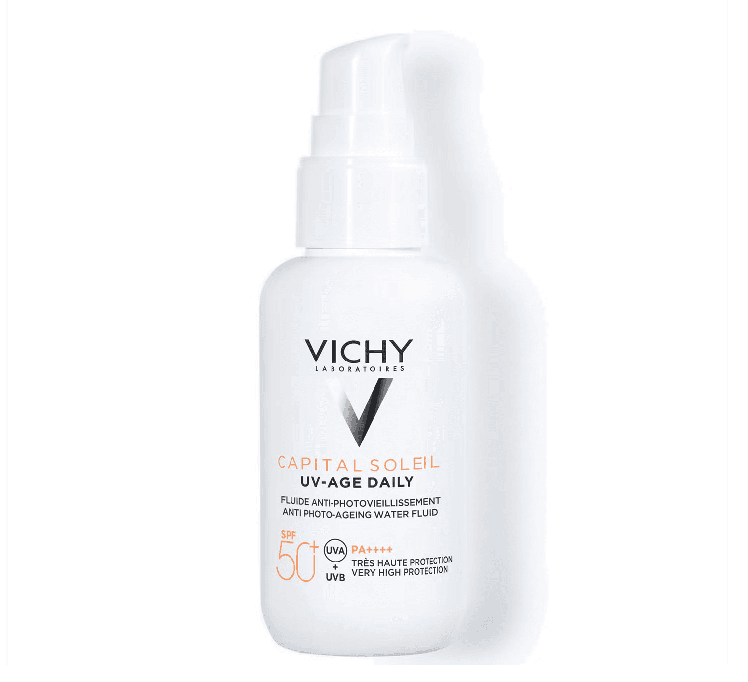 فيشي يو في ايج سائل مائي يومي بعامل حماية من الشمس SPF50+ ومضاد علامات تقدم العمر - 40مل